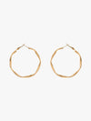 Medium Classic Twisted Hoops