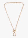 Mop Pendant Chain Necklace
