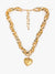 Chunky Heart Pendant Necklace