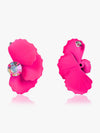 Dainty Half Flower Earrings
