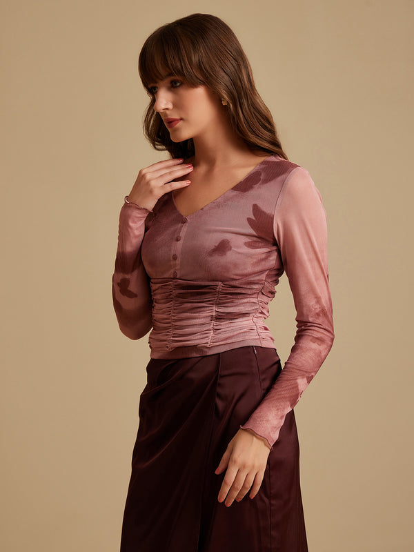 Camden Pink Printed Top