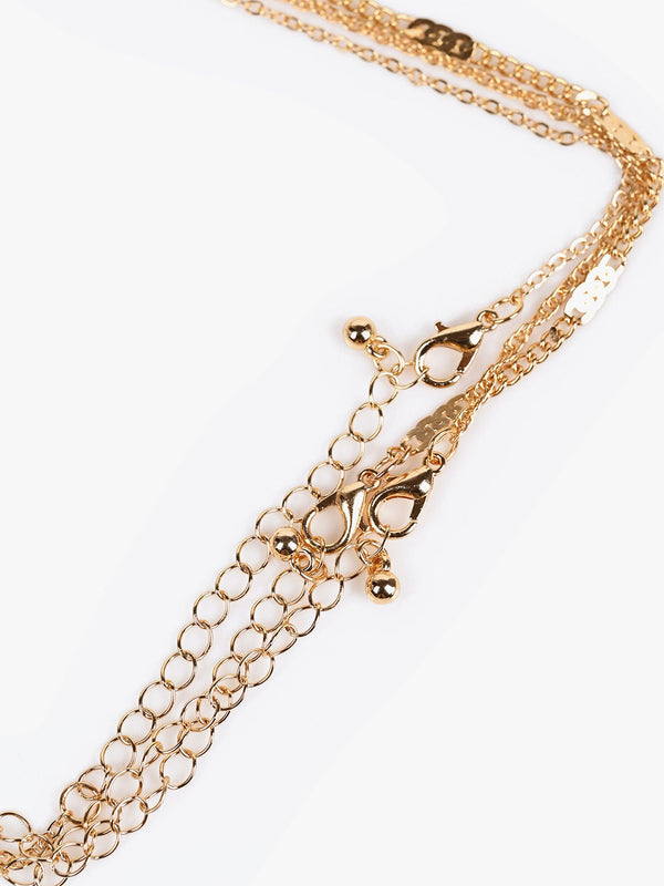 Multilayered Charm Necklace