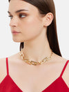 Chunky Square Link Necklace