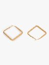 Diamond Distressed Hoops