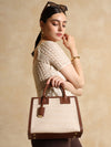 Kazo Raffia Satchel