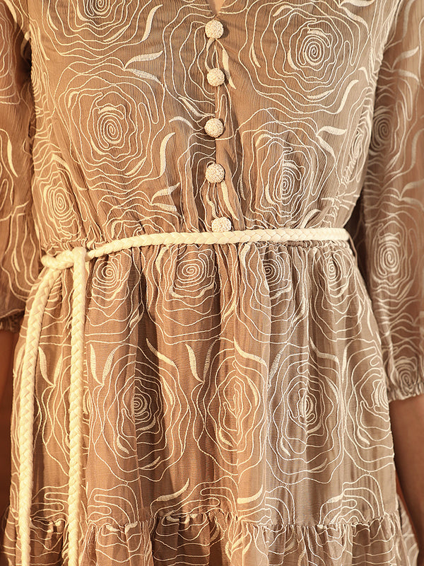 Gwyneth Mini Dress With Belt