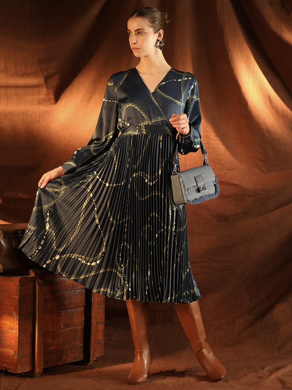 Yana Midi Dress With Belt