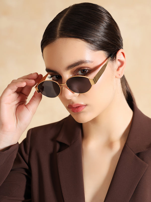 Retro Revival Round Metal Sunglasses