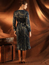 Yana Midi Dress With Belt