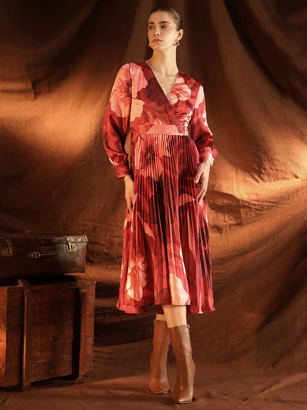 Rosario Midi Dress With Belt