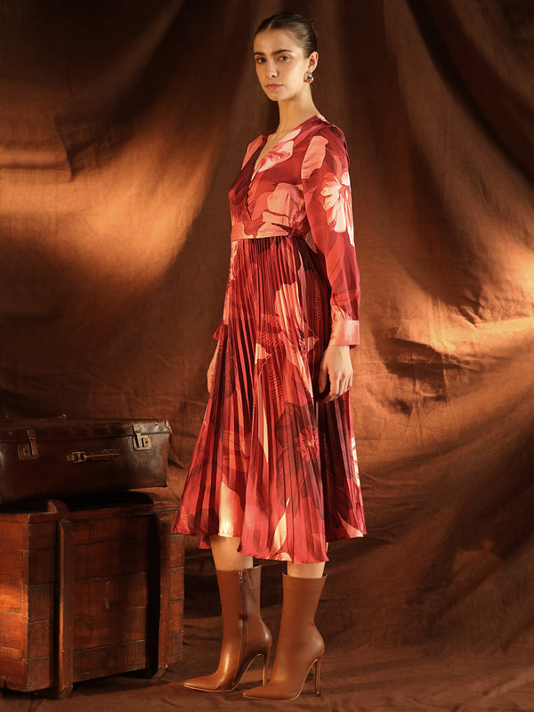 Rosario Midi Dress With Belt