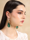 Crystal Teardrop Drop Earrings