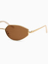 Metallic Muse Cateye Sunglasses