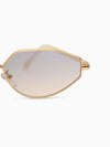 Metallic Muse Cateye Sunglasses