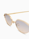 Metallic Muse Cateye Sunglasses