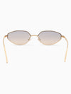 Metallic Muse Cateye Sunglasses