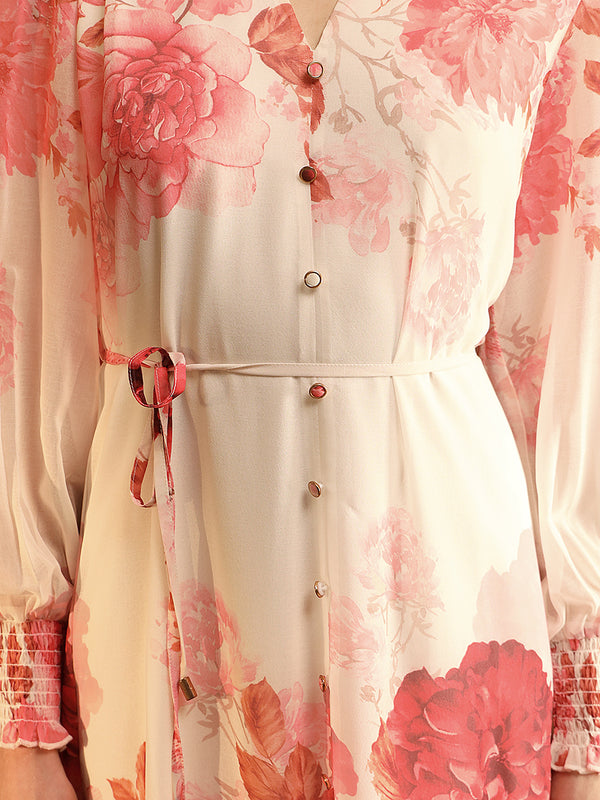 Flavia Midi Dress With Belt