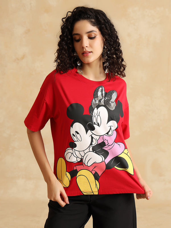 ©Disney Mickey And Minnie T-Shirt