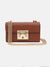 Mesmerize Gold Lock Sling Bag