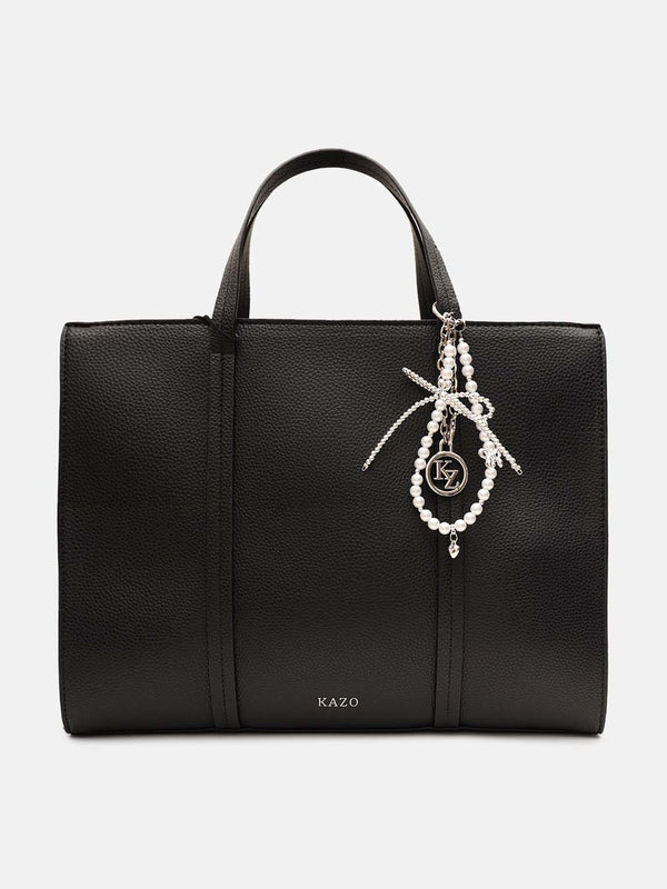 Bow Beaded Bag Charm