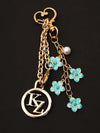 Tropical Turquoise Bag Charm
