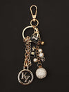Midnight Monochrome Bag Charm