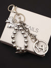 Whispers of Silver Bag Charm