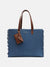Kazo Denim Fringe Tote