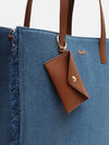 Kazo Denim Fringe Tote