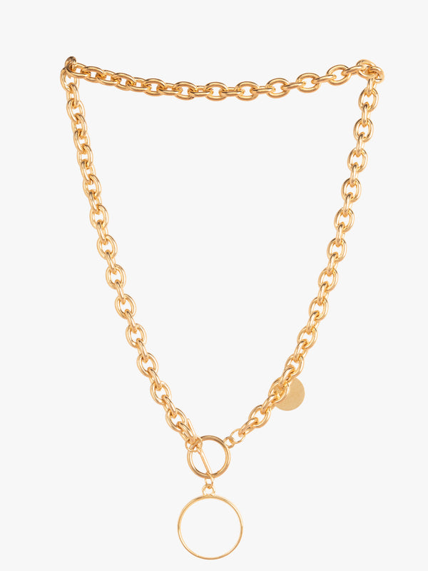 Dazzling Gold Accent Necklace