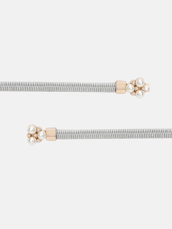 Chain Buckle Thin Belt