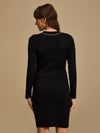 Winter Knitted Midi Dress