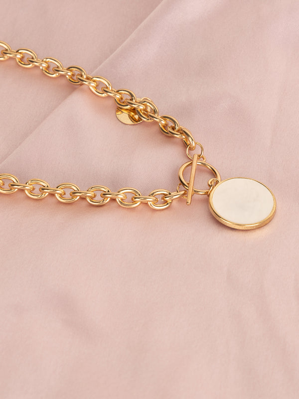 Dazzling Gold Accent Necklace