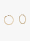 Sparkling White Hoops
