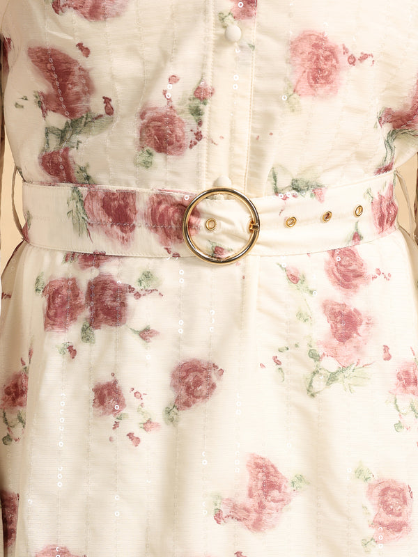 Lily Mini Dress W Belt