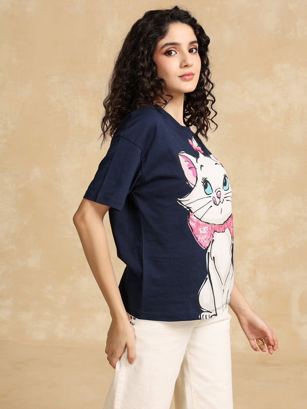 ©Disney Aristocat Pink Bow T-Shirt
