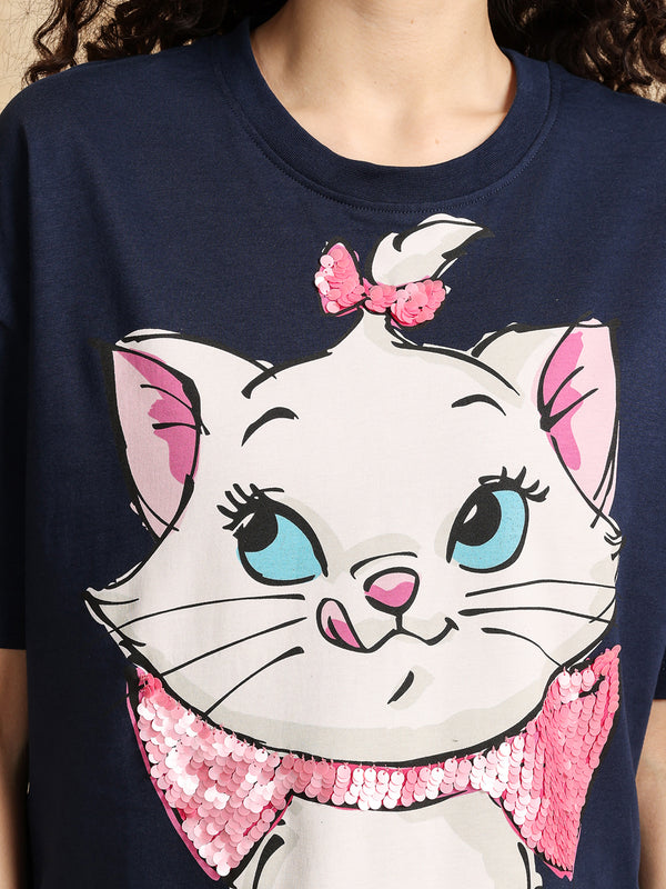 ©Disney Aristocat Pink Bow T-Shirt