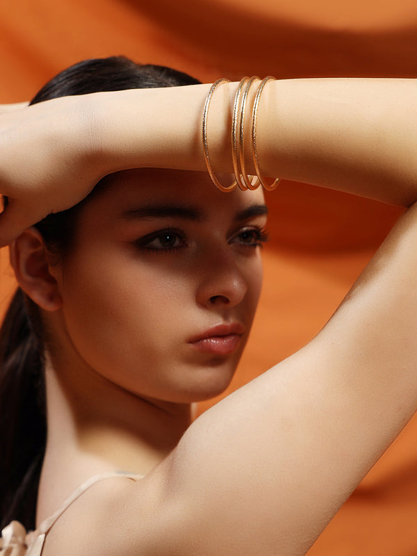 Dusk Spiral Stackable Bangles