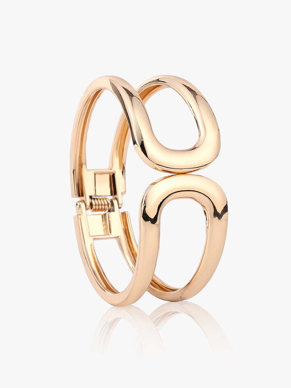 Kazo Solen Open-Link Cuff Bracelet