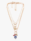 Kazo Mystina Charm Layered Necklace Set