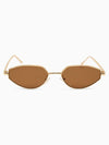 Metallic Muse Cateye Sunglasses
