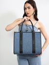 Kazo Linda Denim Tote Bag