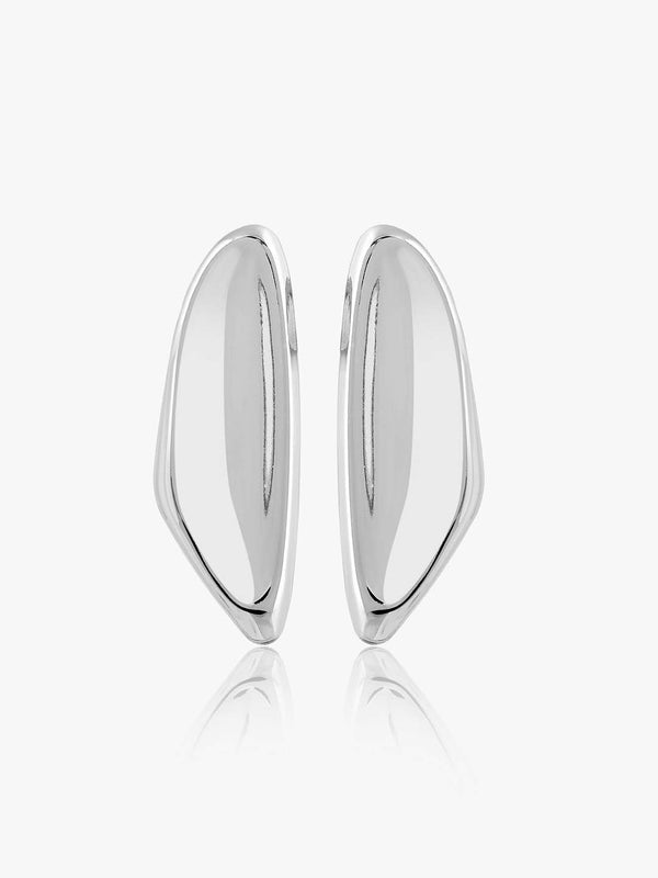 Kazo Aureon Abstract Metallic Earrings