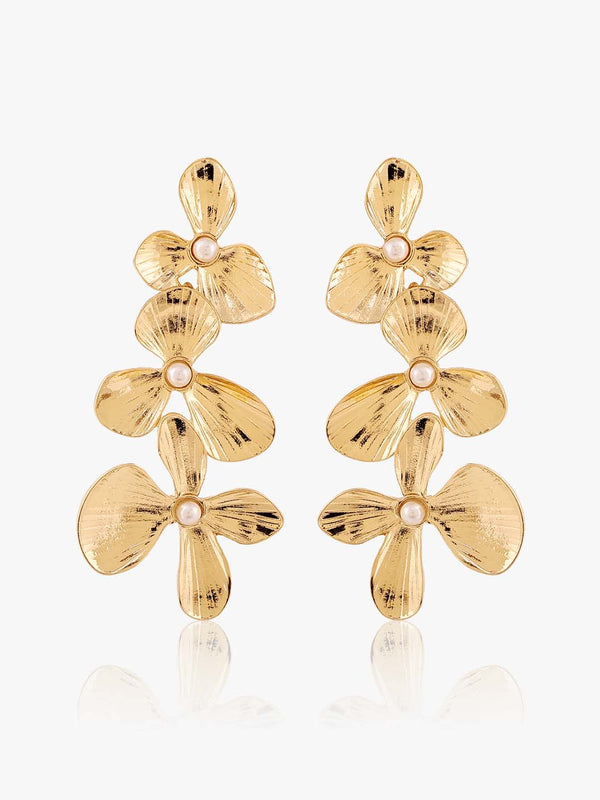 Kazo Bellina Floral Drop Earrings