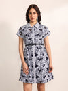 Moncler Mini Dress With Belt