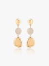 Kazo Vertina Dual-Tone Drop Earrings