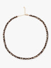 Kazo Lynxa Pattern Chain Necklace