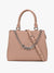Solid Quilted Handbag
