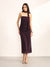 Pelican Maxi Dress With Stole