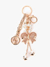 Embellished Bow Bag Charm